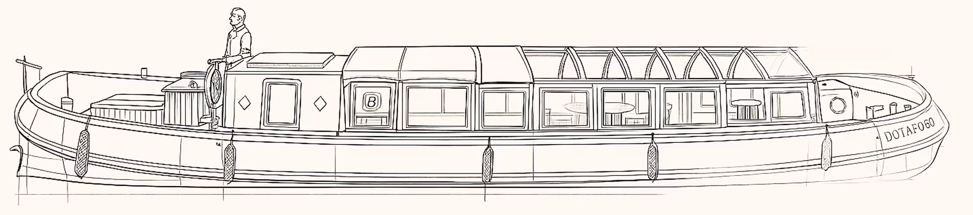 sloep drawing custom event